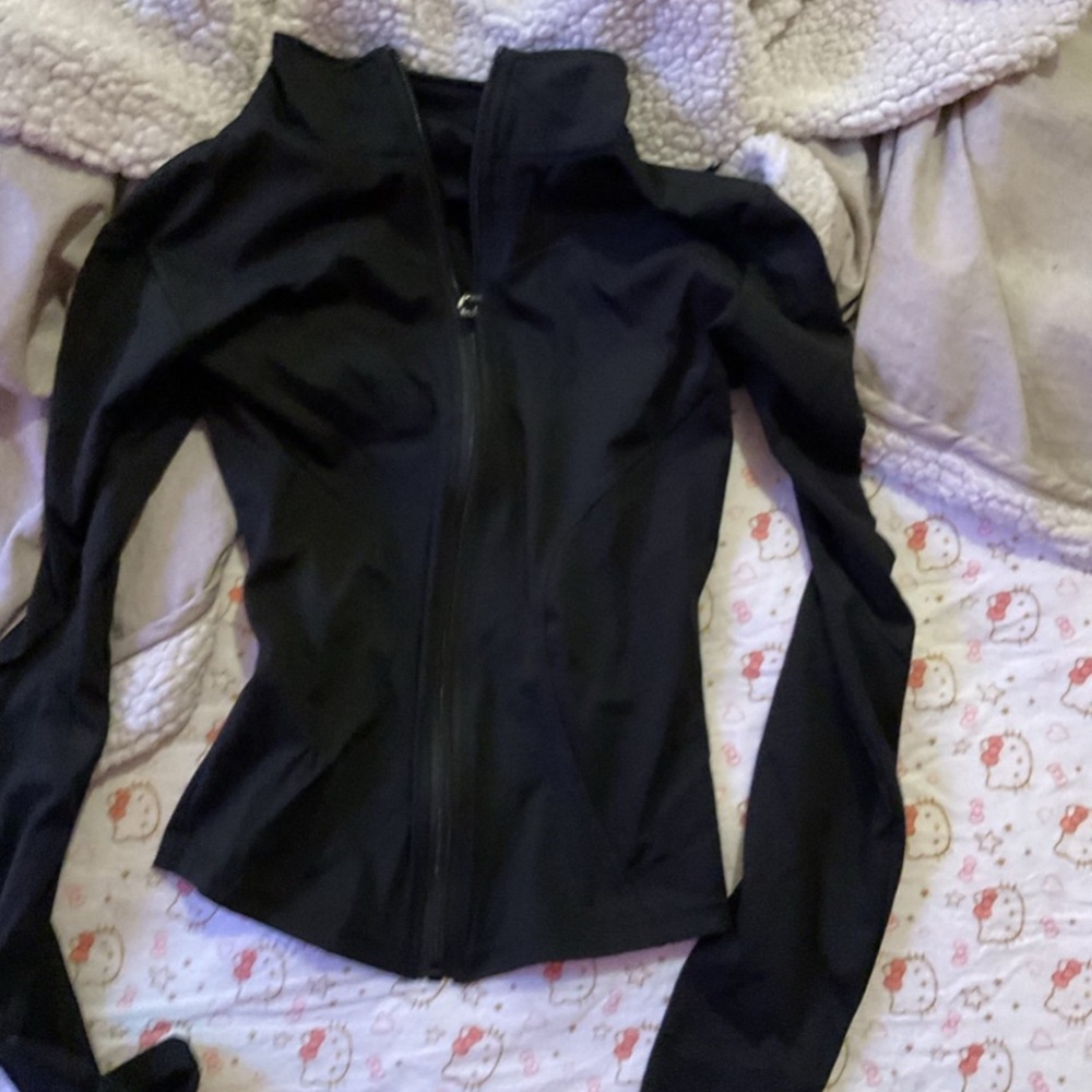 Black Zip-Up Jacket